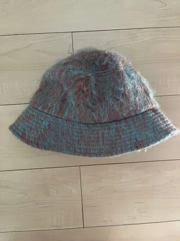 Fafatt 버킷 햇 라이트 블루 x 오렌지