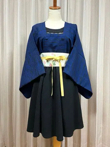 화양절충 코디 도행 기모노 리메이크 빈티지 원단 새시 벨트 4