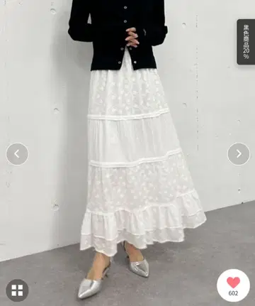 archives 코튼 레이스 캉캉 스커트