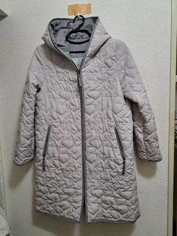 퀼팅 자켓 후드 부착