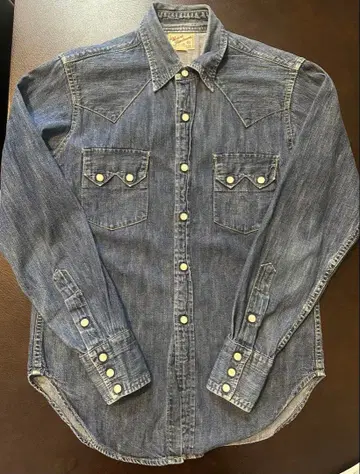 [ Sale ] 조 맥코이 웨스턴 데님 셔츠 사이즈 14