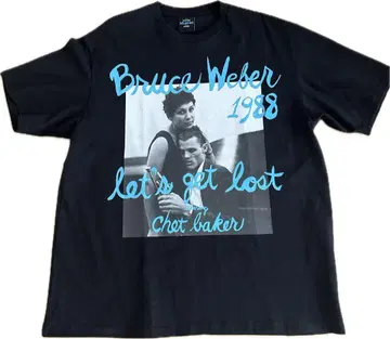 Bruce Weber 1988 티셔츠 Chet Baker M