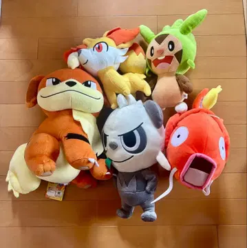 포켓몬 봉제 인형 5체 세트