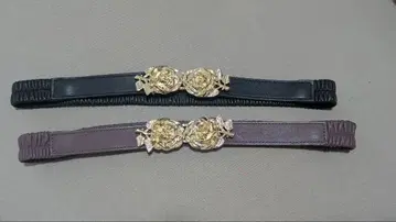 핀 고무 벨트 2개 세트