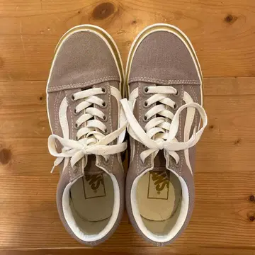 VANS 그레이 통굽 스니커즈