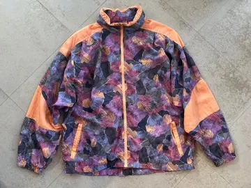 Reebok 나일론 자켓 귀여운 패턴 L 사이즈 미국 빈티지 의류