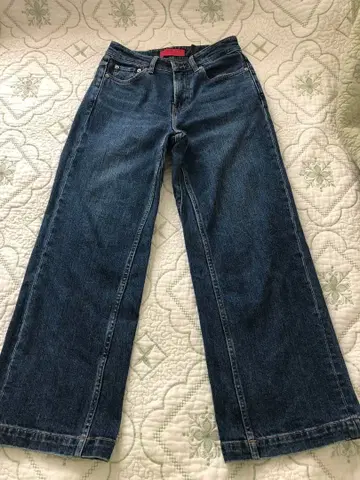 23구 데님 REDCARD 콜라보 와이드 팬츠