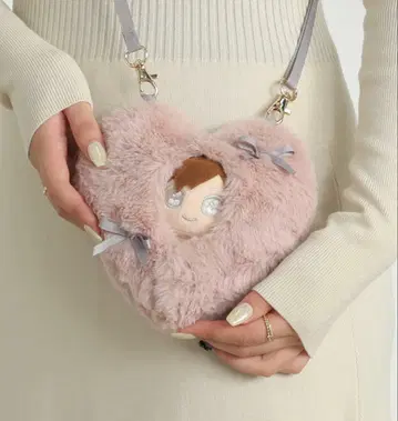 아기 싸개 2way 하트 숄더 10cm S 사이즈