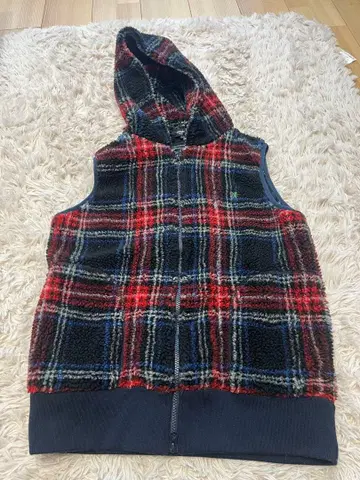 Gymplehx 체크 무늬 보아 베스트