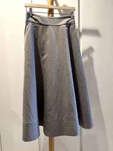 IENA 타프타 플레어 롱 스커트