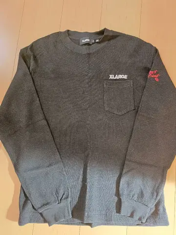 XLARGE 블랙 긴팔 L