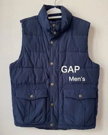 [ 고품질 ] GAP 다운 베스트 네이비 남성용 S