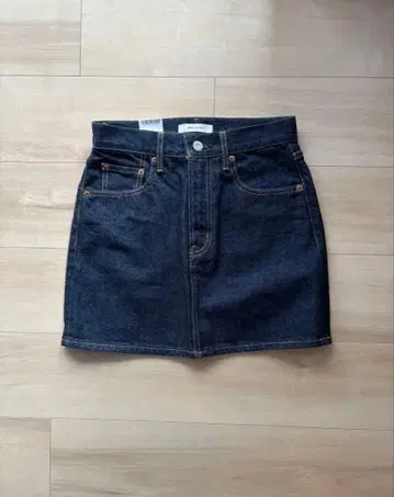 MOUSSY 데님 미니 스커트 사이즈 1