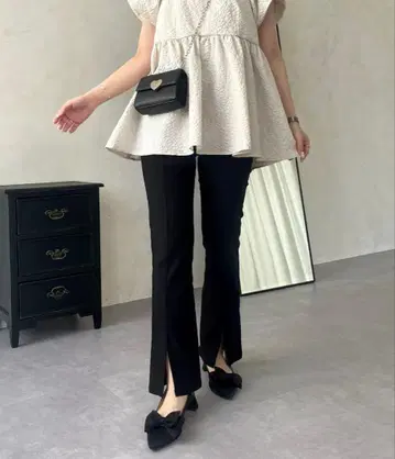 proseverse 슈퍼 스트레치 프론트 슬릿 팬츠