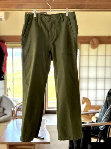 YAECA LIKE WEAR 베이커 팬츠 22603(SATIN) S-R