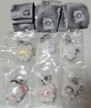 메지루시 액세서리 산리오 캐릭터즈 포근포근 스노우 컴플리트 세트