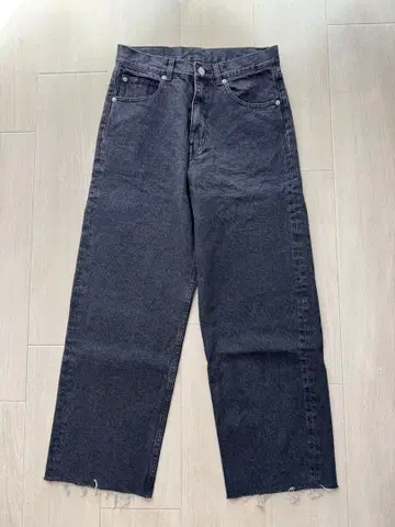 SHIPS 13.5oz 릴랙스 데님 5 포켓 팬츠 블랙 S