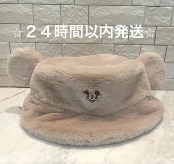 디즈니씨 한정판 버킷햇 팬캡 보들보들