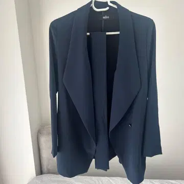 salire 노카라 자켓 M 네이비