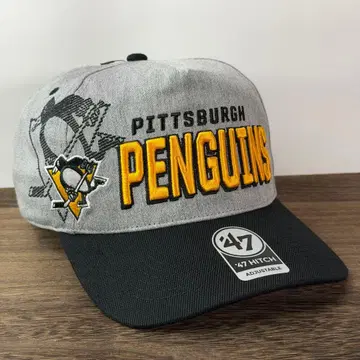 47 브랜드 NHL 피츠버그 펭귄스 캡 모자