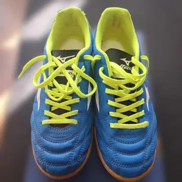 Mizuno 풋살화 파랑/노랑 24.0cm