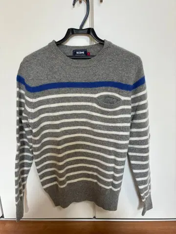 SCENE 스트라이프 니트 스웨터