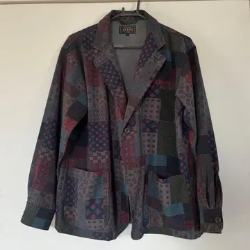 BEAMS PLUS BEAMS+ 패치워크 체크 무늬