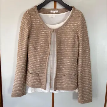 로페 자켓풍 가디건 앙상블