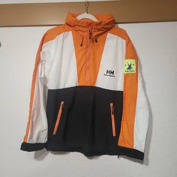 Helly Hansen 나일론 자켓 오렌지/블랙 헬리한센