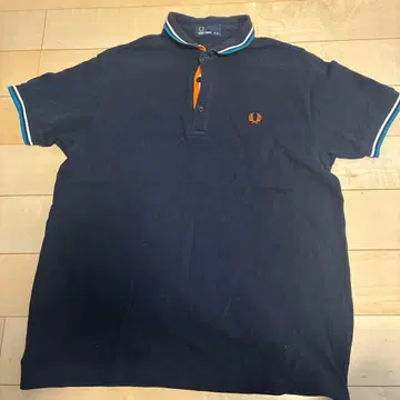 네이비 피케 셔츠 L 사이즈