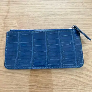 네이비 크로커다일 코인 케이스