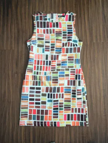 dear creatures 슬리브리스 무릎 기장 원피스 S