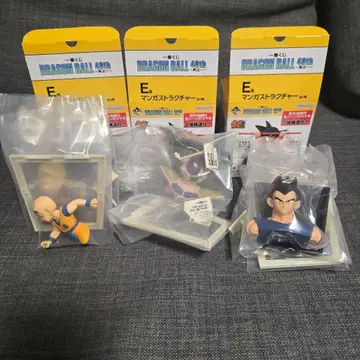 드래곤볼 제일복권 E상 3개 세트 크리링 베지터 프리저