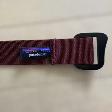 patagonia 프릭션 벨트 버건디