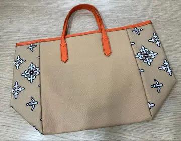 러셋 russet 베이지 오렌지 토트백 새상품급