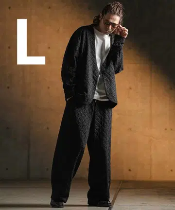 GLIMCLAP 그림클랩 퀼팅 자켓 팬츠 세트 L 새상품