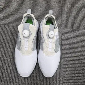 [새상품급] PUMA 골프화 다이얼식 화이트/그레이