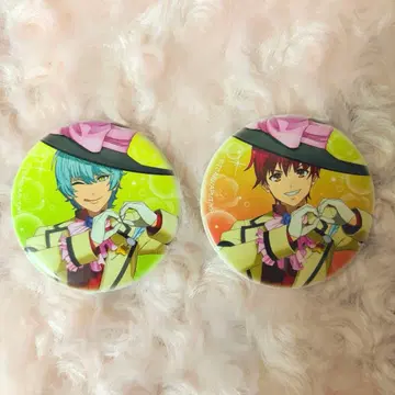 KING OF PRISM 다카다노바바 조지 이케부쿠로 에이스 캔뱃지 세트