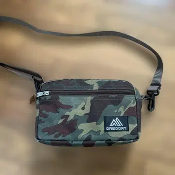 GREGORY 카모플라쥬 숄더 파우치