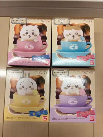 치이카와 캐릭터 아트 케이스 4종 세트