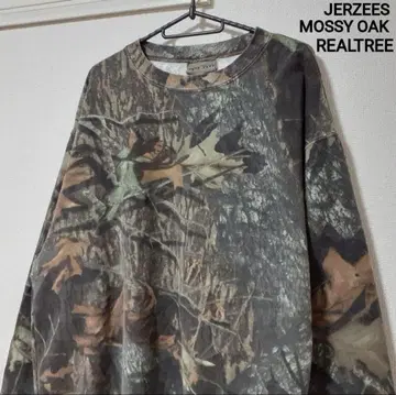 JERZEES MOSSY OAK REALTREE 맨투맨