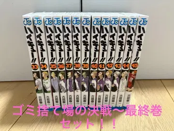 하이큐 코믹스 33-45권 세트