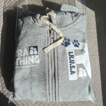 미사용 새상품 LABRA 후드 부착 후드티 L