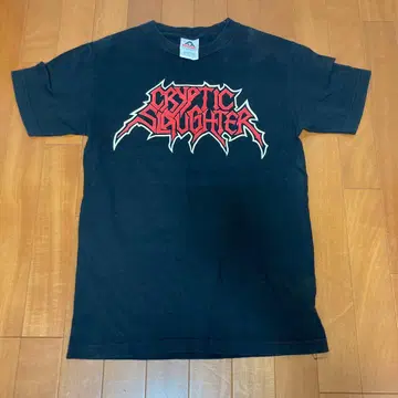 CRYPTIC SLAUGHTER T셔츠 블랙