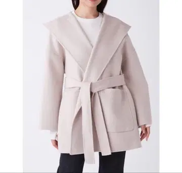 [ Mila Owen ] 하프 기장 판초풍 리버 코트