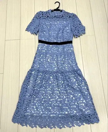 새상품급 CELFORD 케미컬 레이스 원피스 36 셀포드