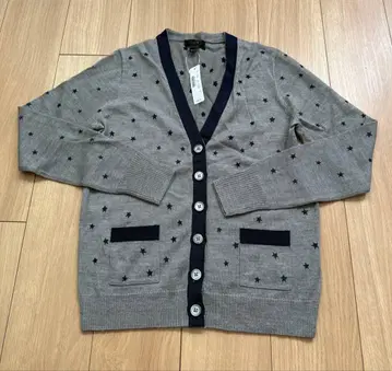 J.Crew 별 패턴 가디건 S 사이즈