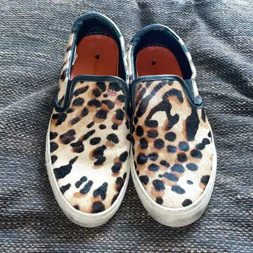 holiday 레오파드 무늬 슬립온