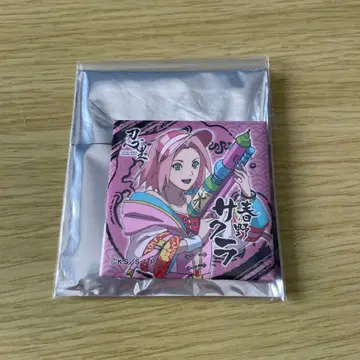 스퀘어 캔뱃지 사쿠라