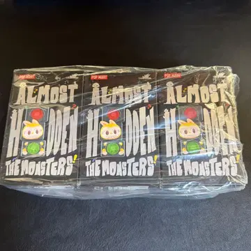 POP MART ALMOST HIDDEN THE MONSTERS 3개